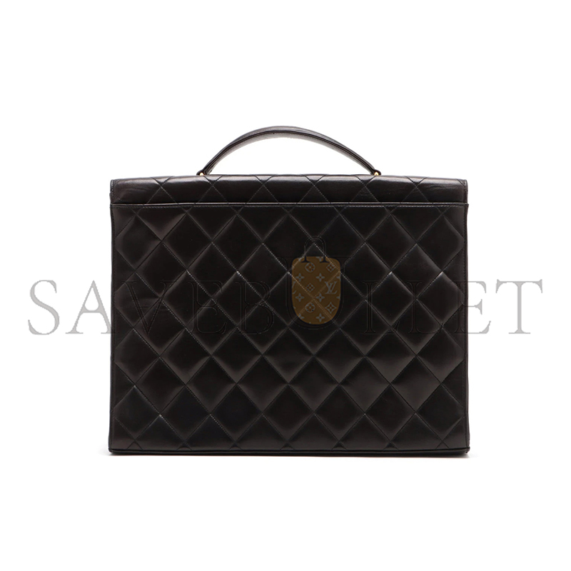 Ch*el lambskin matelasse briefcase 149208 (36.5*26.5*4cm)